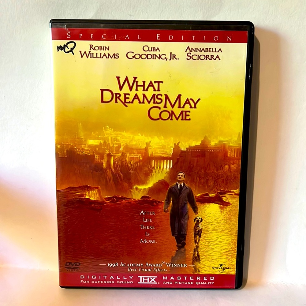 What Dreams May Come Movie DVD Robin Williams Cuba Gooding Heaven Hell